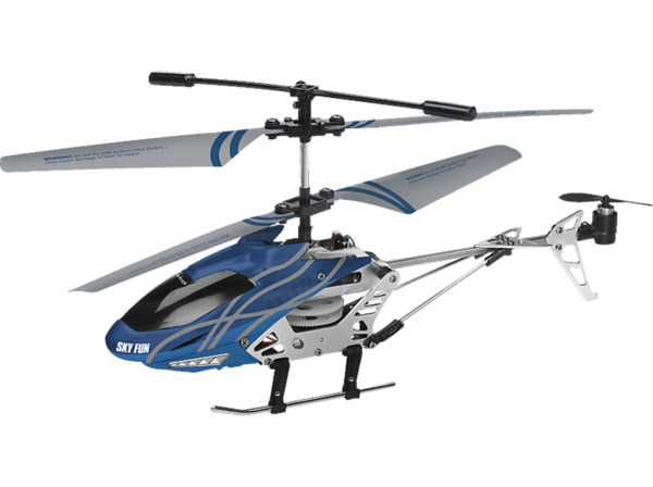 Bild 1 von REVELL RC Helicopter Sky Fun RTF/3CH/2,4 GHz R/C Spielzeughelicopter, Blau, Blau