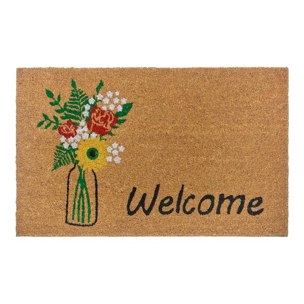 Bild 1 von Doormat Flowers Welcome 45x75