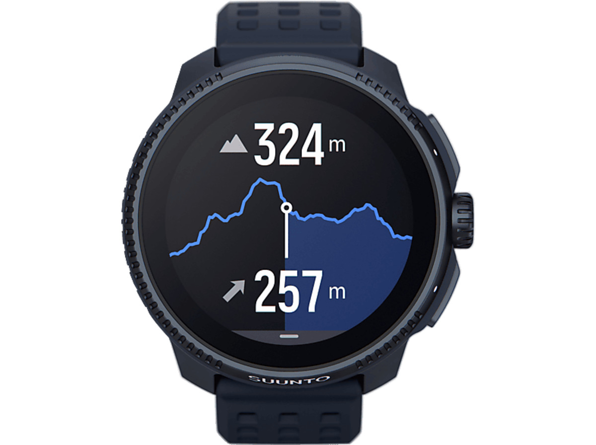 Bild 1 von SUUNTO Race Sportuhr Silikon, Für Handgelenkumfang: 125–175 mm (Zusatzarmband bis 215 mm), Midnight, Midnight