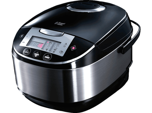 Bild 1 von RUSSELL HOBBS 21850-56 Multikocher Edelstahl/Schwarz (900 Watt), Edelstahl/Schwarz