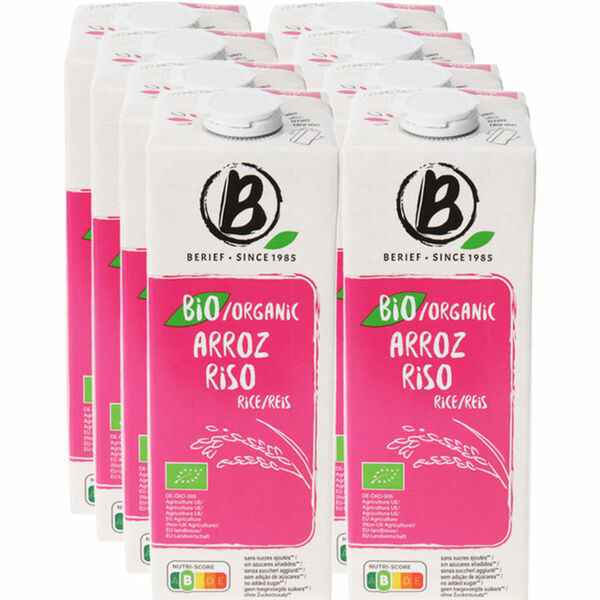 Bild 1 von Berief BIO Reisdrink Natur, 8er Pack