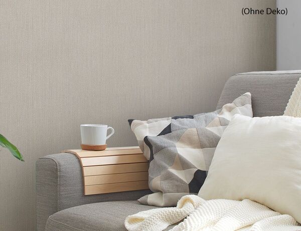 Bild 3 von Vliestapete Flitter Hellbeige