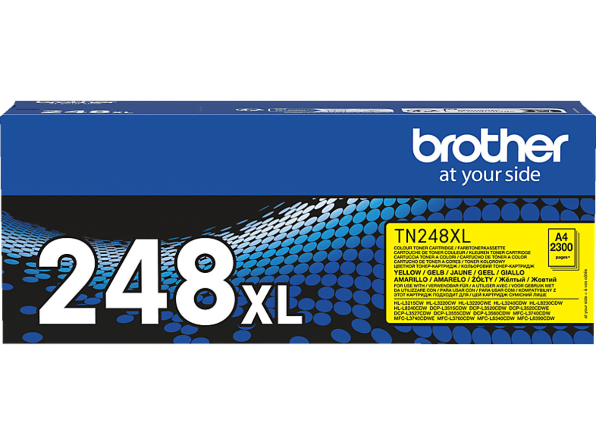 Bild 1 von BROTHER TN-248XLY Toner Gelb (TN 248XL TONER GELB), Gelb
