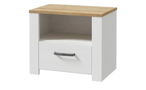 Nachtkommode  Bohol ¦ weiß ¦ Maße (cm): B: 62 H: 52 T: 42 Kommoden & Sideboards > Nachttische - Sconto