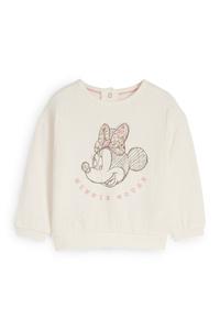 C&A Minnie Maus-Baby-Sweatshirt, Weiß, Größe: 62