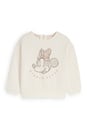 Bild 1 von C&A Minnie Maus-Baby-Sweatshirt, Weiß, Größe: 62