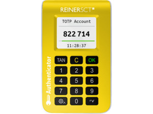 REINER SCT Authenthicator Passwort Generator, Gelb/Weiß