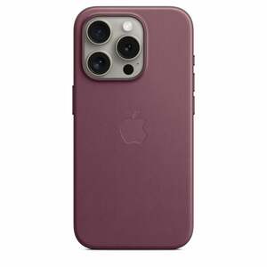 iPhone 15 Pro Feingewebe Case mit MagSafe - Mulberry