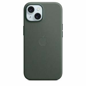 iPhone 15 Feingewebe Case mit MagSafe - Immergrün