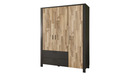 Bild 3 von Kleiderschrank Dallas Eiche (Nachbildung), Graphit Montana Oak (Nachbildung) / Graphit