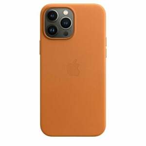 iPhone 13 Pro Max Leder Case mit MagSafe - Goldbraun (MM1L3ZM/A) Handyhülle