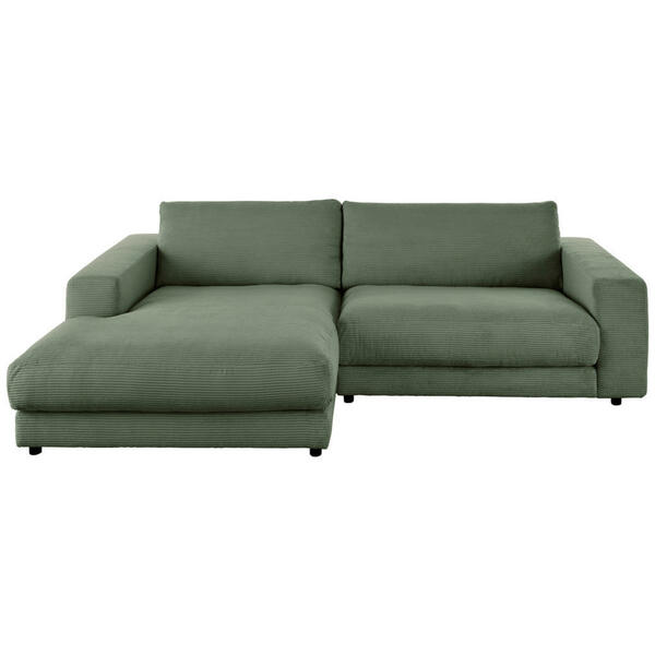 Bild 1 von Pure Home Lifestyle Ecksofa 979, Grün, Textil, 2-Sitzer, Ottomane links, L-Form, 250x190 cm, Blauer Engel, Goldenes M, Oeko-Tex® Standard 100, DGM-Klimapakt, DGM-Emissionslabel, Stoffauswahl, seite