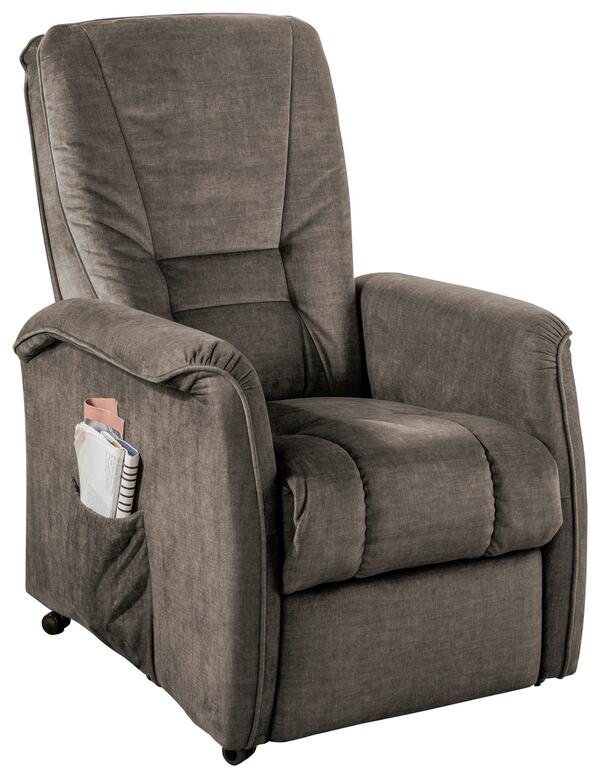 Bild 1 von Relaxsessel Harry Braun Velours, Braun