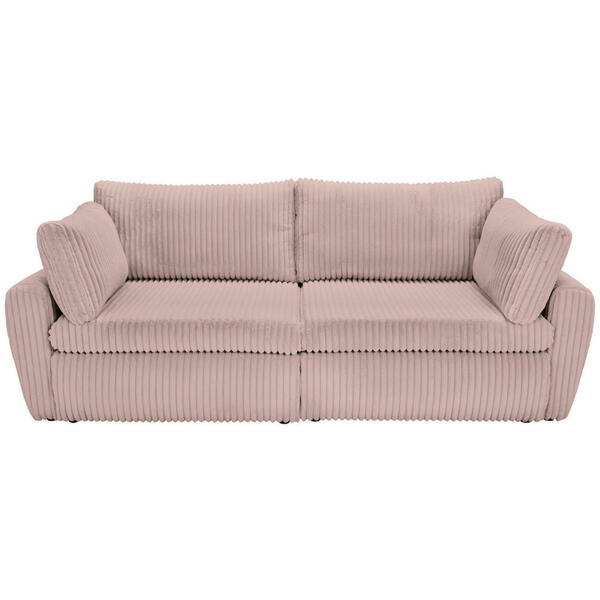 Bild 1 von Carryhome Schlafsofa, Rosa, Textil, 2-Sitzer, Füllung: Schaumstoff, 240x90x120 cm, Stoffauswahl, Liegefunktion, Schlafen auf Sitzhöhe, Rücken echt, Kinder- & Jugendzimmer, Jugendmöbel, Jugendsofa