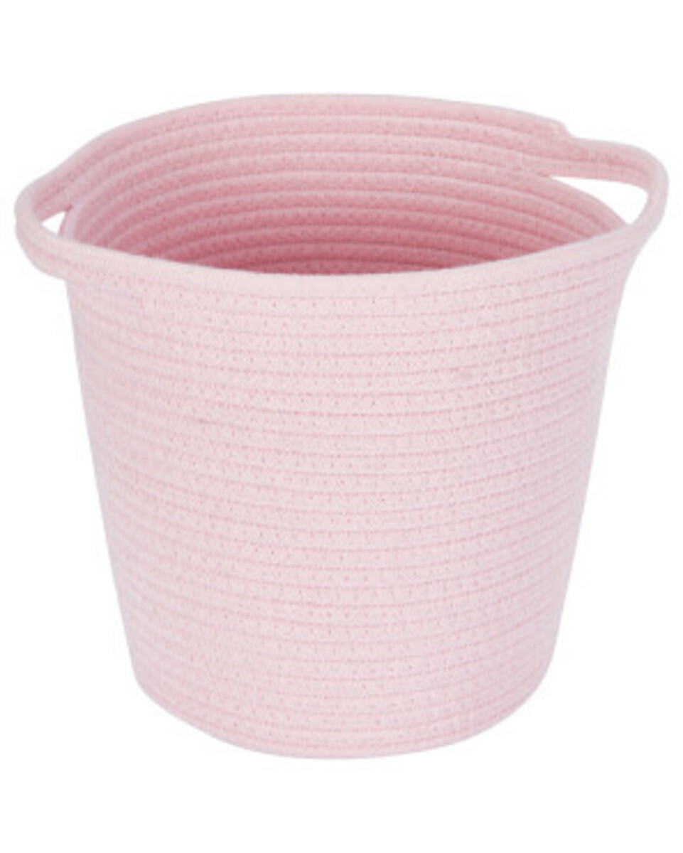 Bild 1 von Geflochtener Aufbewahrungskorb
       
      ca. 23 x 23 cm
     
      rosa