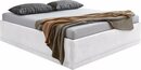 Bild 1 von Westfalia Schlafkomfort Polsterbett Texel, Standardhöhe mit Zierkissen, Bettkasten bei Ausführung mit Matratze, Weiß