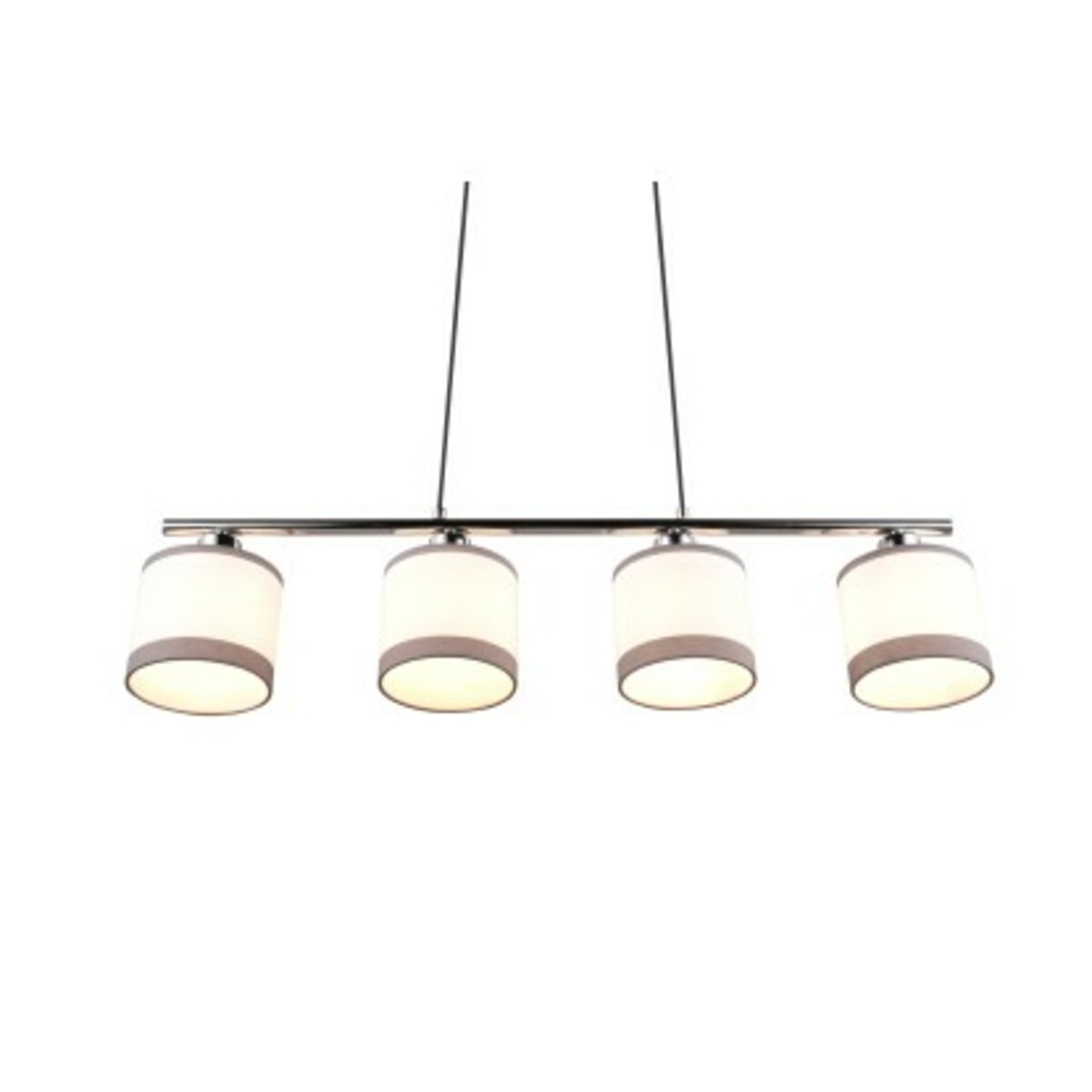 Bild 4 von Reality Pendelleuchte Davos 4-flammig Chrom 75 cm x 12 cm