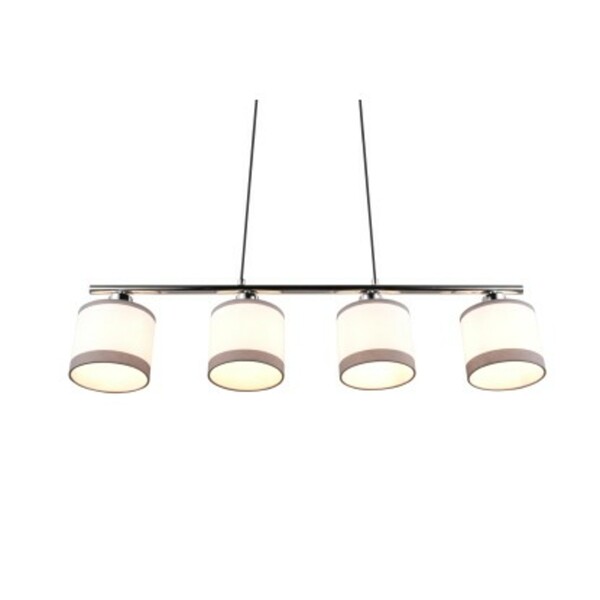 Bild 4 von Reality Pendelleuchte Davos 4-flammig Chrom 75 cm x 12 cm