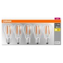 Bild 3 von Osram LED-Leuchtmittel E27 Glühlampenform 6,5 W 5er Set 10,5 x 6 cm (H x Ø)
