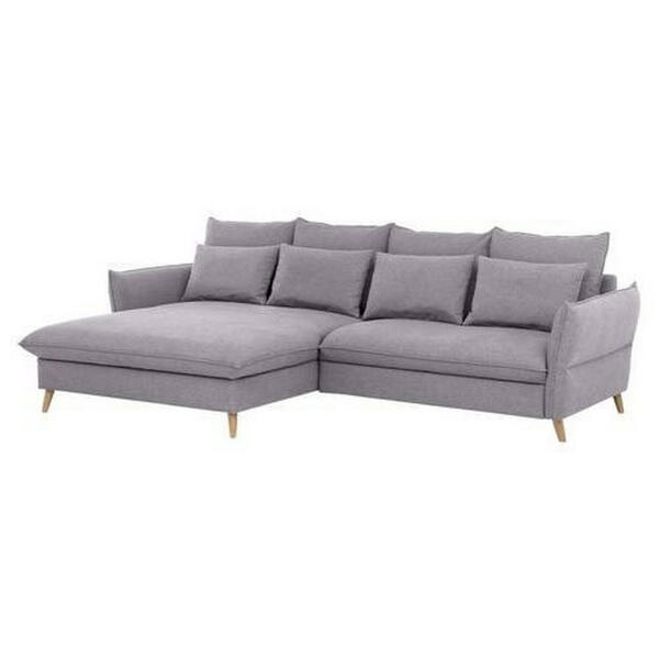 Bild 1 von Livetastic Eckschlafsofa, Hellbraun, Textil, Buche, vollmassiv, 4-Sitzer, Füllung: Schaumstoffflocken,Schaumstoffflocken, 274x170 cm, Stoffauswahl, seitenverkehrt erhältlich, Schlafen auf Sitzhöhe