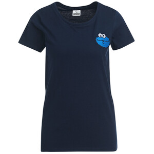 Sesamstraße T-Shirt mit Applikation DUNKELBLAU