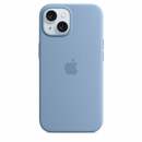 Bild 1 von iPhone 15 Silikon Case mit MagSafe - Winterblau