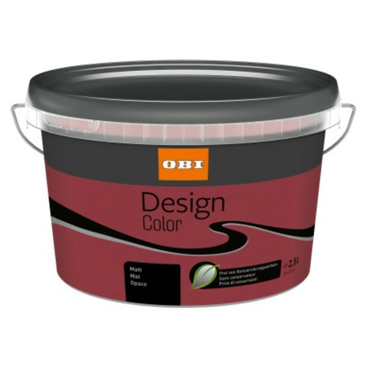 Bild 1 von OBI Design Color matt Cranberry 2,5 l