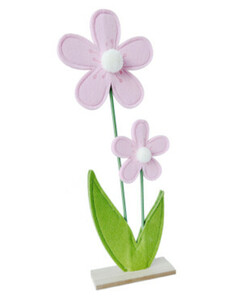 Deko-Blume aus Filz
       
      ca. 17 x 5 x 44,5 cm
     
      pink