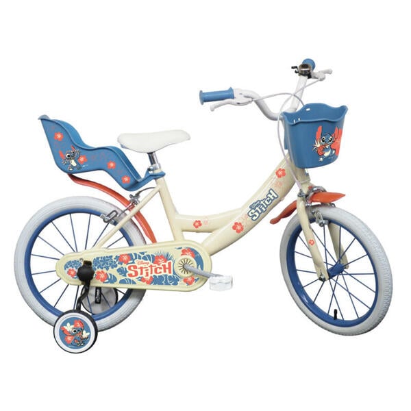 Bild 1 von VOLARE BICYCLES VOLARE BICYCLES Kinderfahrrad  Disney Stitch, 16  Zoll, ohne Rücktrittbremse