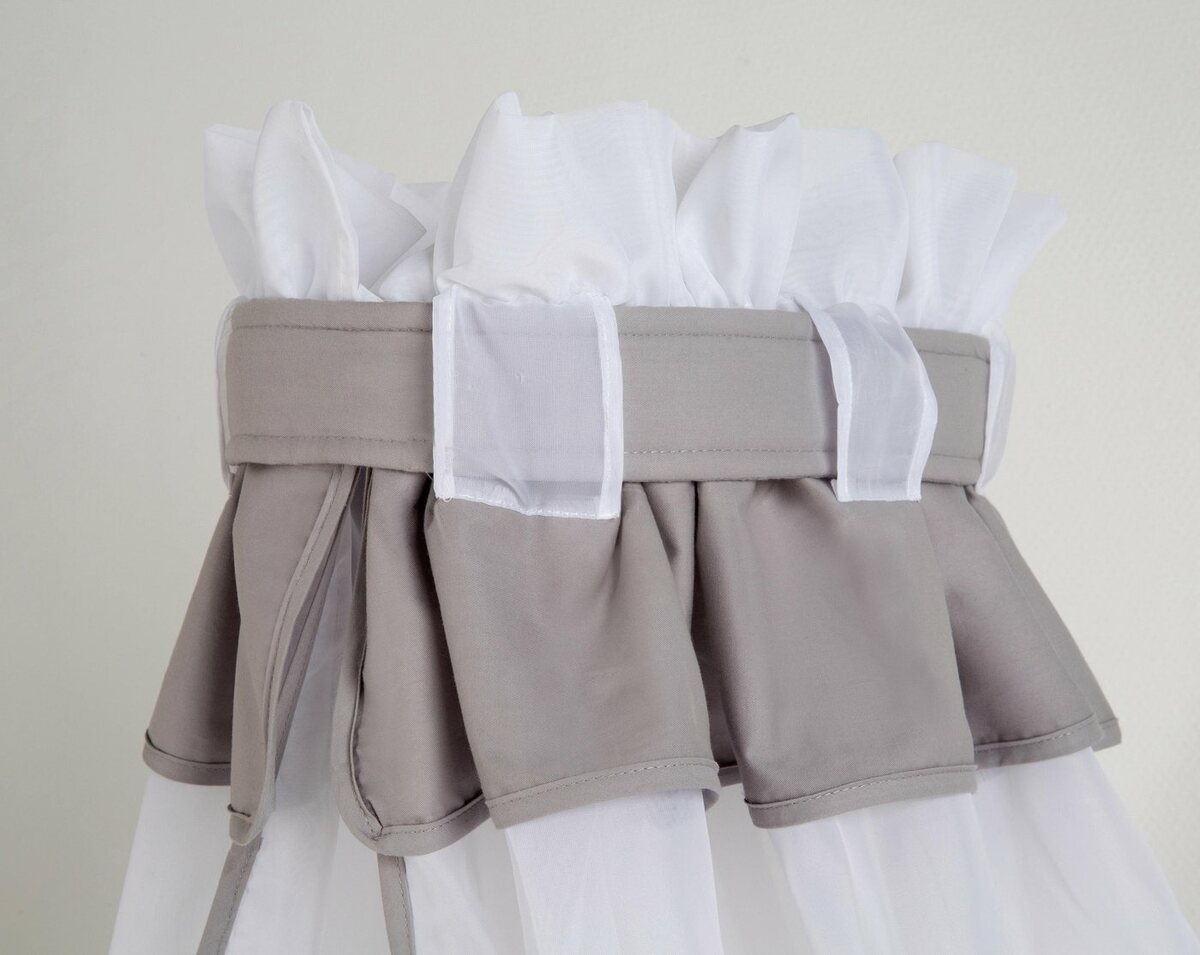 Bild 1 von Roba® Betthimmel Uni, hellgrau, Grau