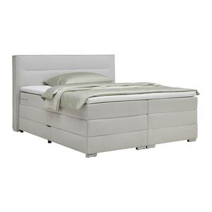 Boxspringbett Papilon in Grau ca. 160x200cm, Grau