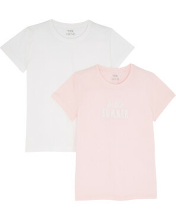 Bild 1 von T-Shirts im Doppelpack
       
      2er-Pack, Y.F.K.
     
      weiß/rosa