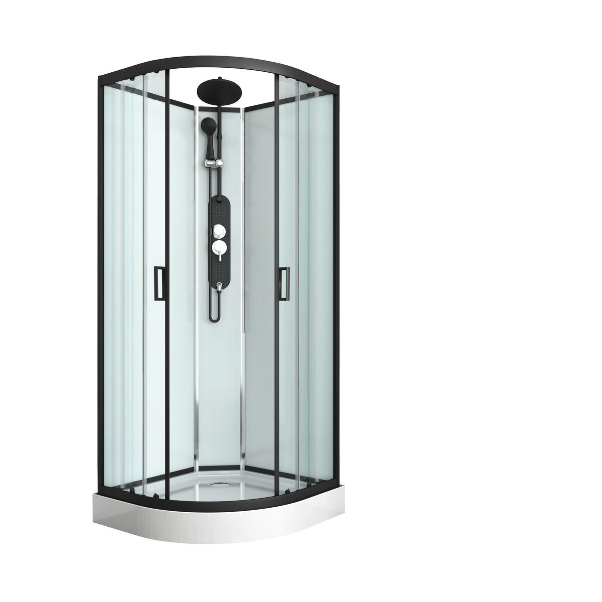 Bild 1 von DUSCHKABINE EPIC 1, Schwarz