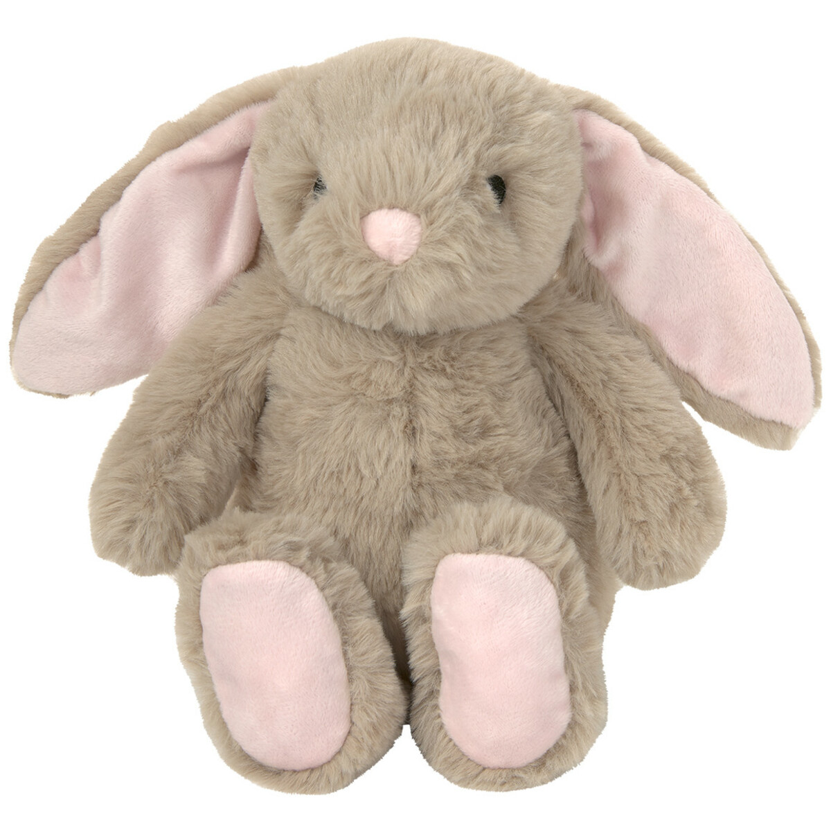 Bild 1 von Kleiner Plüschhase mit Schlappohren BEIGE / ROSA
