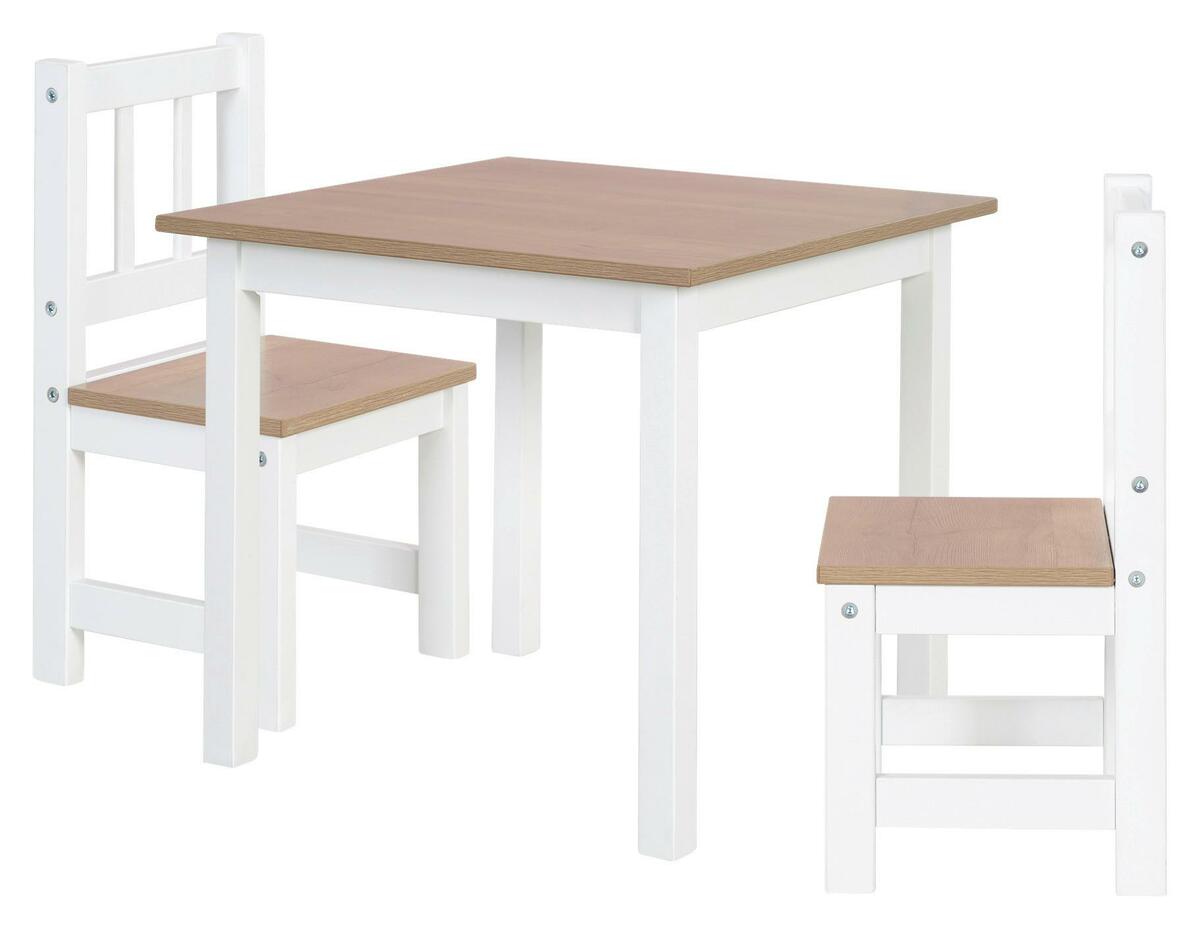 Bild 1 von Kindersitzgruppe Woody in Natur/Weiß