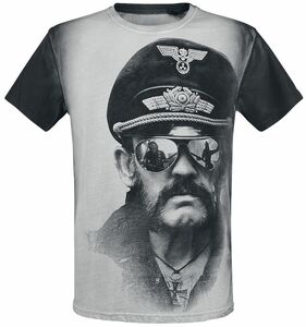 Lemmy Kilmister Side T-Shirt altweiß grau