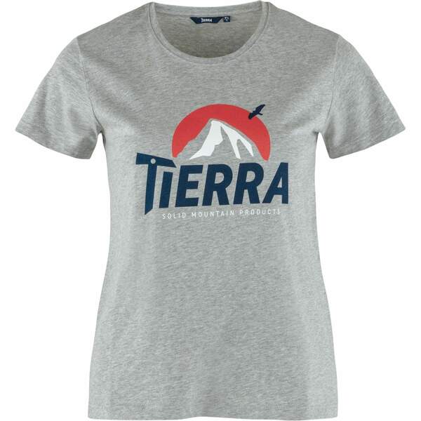 Bild 1 von Tierra
              
                Tierra ORGANIC COTTON EVEREST TEE W Damen T-Shirt GREY MELANGE