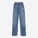 Bild 1 von Damen-Jeans mit weitem Bein ,Blue