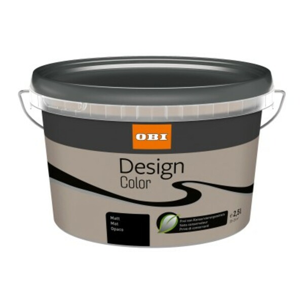 Bild 1 von OBI Design Color matt Kiesel 2,5 l