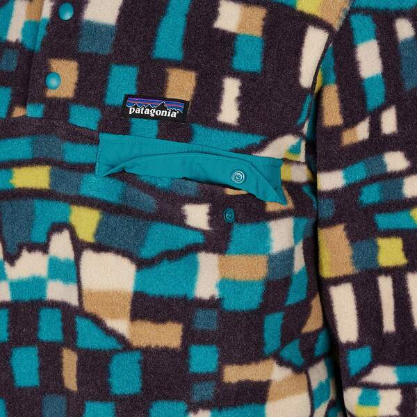 Bild 3 von Patagonia
              
                Patagonia M' S LW SYNCH SNAP-T P/O Herren Fleecepullover FITZ ROY PATCHWORK: BELAY BLUE