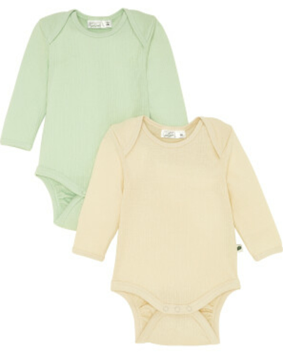 Bild 1 von Bodys mit Schlupfausschnitt
       
      2er-Pack, Identic Nature
     
      mintgrün