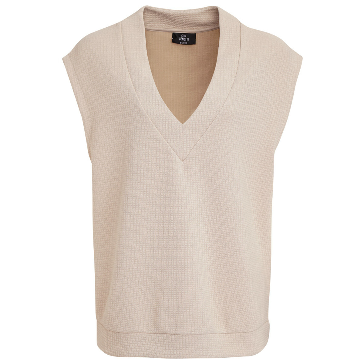 Bild 1 von Damen Pullunder in Sweat-Qualität BEIGE