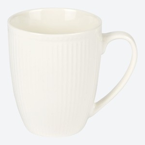 Tasse aus Porzellan, Ø ca. 8x10cm ,White