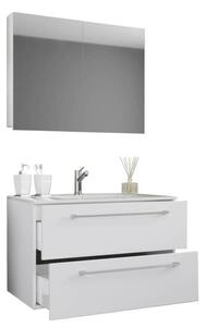 Badezimmer ''Badinos'', in Weiß, 3-tlg, Weiß