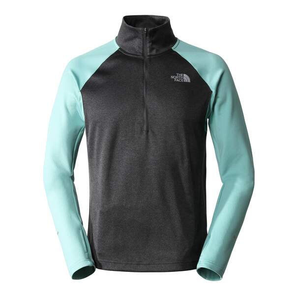 Bild 1 von The North Face
              
                The North Face M 1-4 ZIP RUN FLEECE Herren Fleecepullover TNF BLACK-WASABI