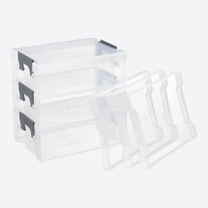 Mini-Boxen zum Stapeln, verschiedene Sets ,White