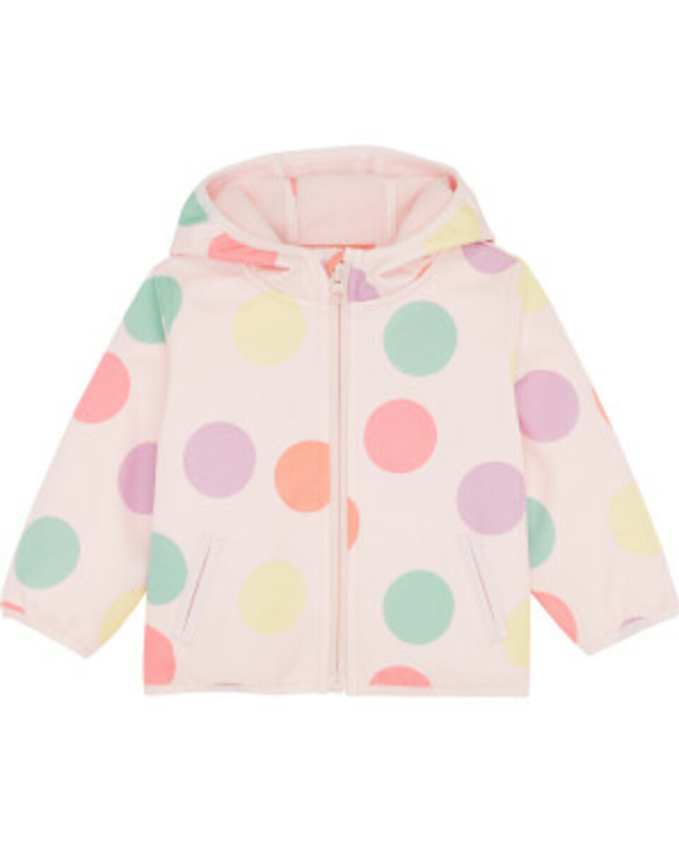 Bild 1 von Gepunktete Softshelljacke
       
      Ergee, Innenfleece
     
      rosa