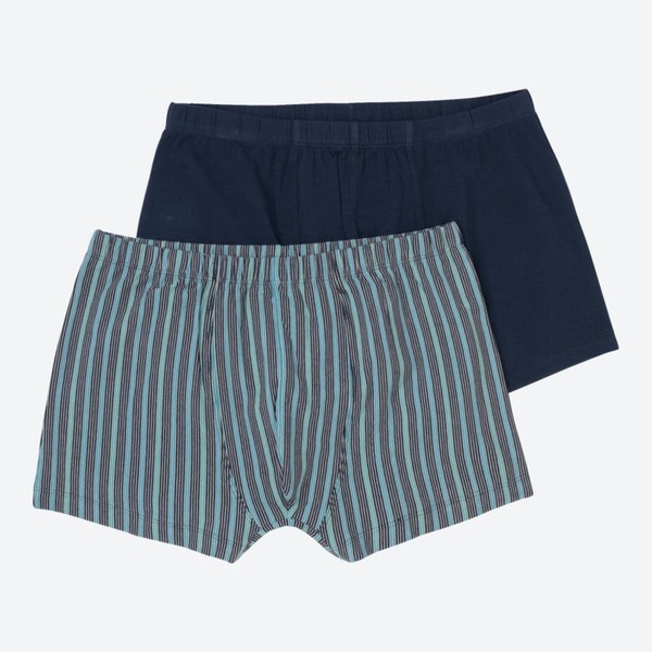 Bild 1 von Herren-Retroshorts mit Längsstreifen, 2er-Pack ,Blue