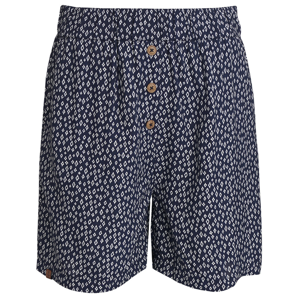 Bild 1 von Damen Shorts mit imitierter Knopfleiste DUNKELBLAU / WEISS