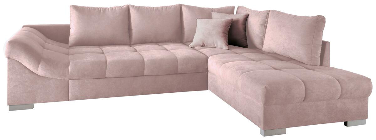 Bild 1 von Wohnlandschaft Alvito Rosa Nylon/Mikrofaser, Rosa